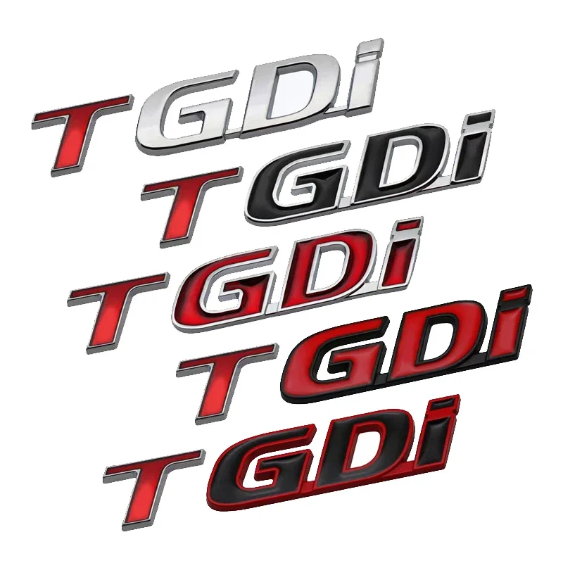 GDI TGDI Emblem Auto Styling Car Body Badge Sticker for Hyundai Verna Sedan Aslan IX25 IX30 IX45 Rohens