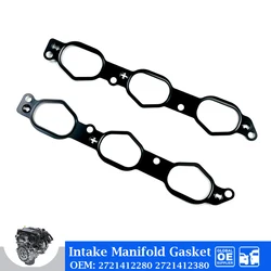 Intake Manifold Gasket Set For Mercedes-Benz C230 C350 CLK350 E350 R350 V6 M272 Engine  Car Accessories 2721412280 2721412380