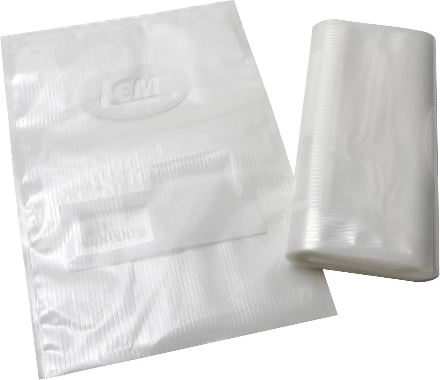 

Products MaxVac Gallon Vacuum Sealer Bags, 11 x 16 Inches, Compatible with Major Vacuum Sealer Brands, 28 Count