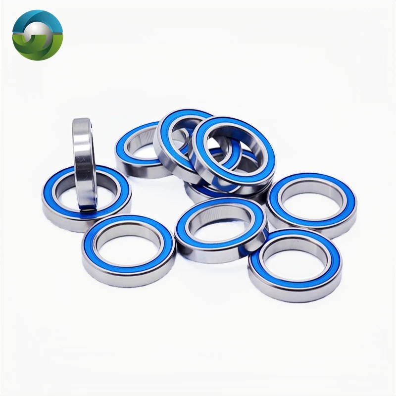

10 шт. 6803RS шарикоподшипники 17x26x5 мм хобби электрический радиоуправляемый автомобиль грузовик 6803RS 2RS ABEC-7 подшипник 6803-2RS синий герметичный