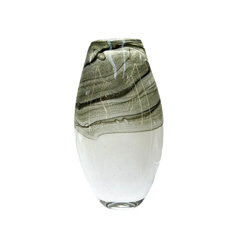

versatile handmade glazed vase Bogu frame art ornament living room desktop flower arrangement model room decoration
