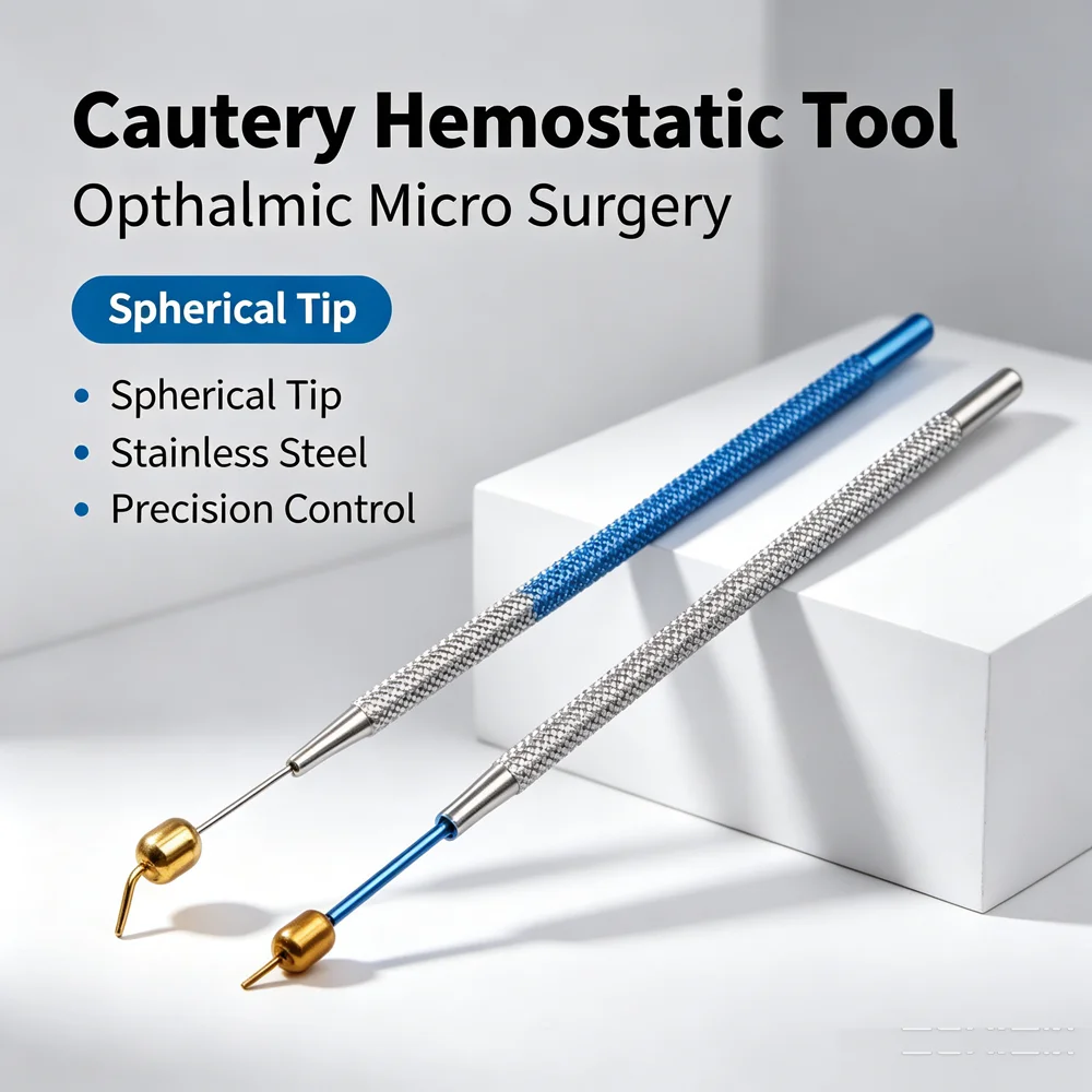 Integrated Hemostatic Cautery Spherical Microscope Stainless Steel Imported Equipment for Ophthalmology Plastic Surgery Beauty