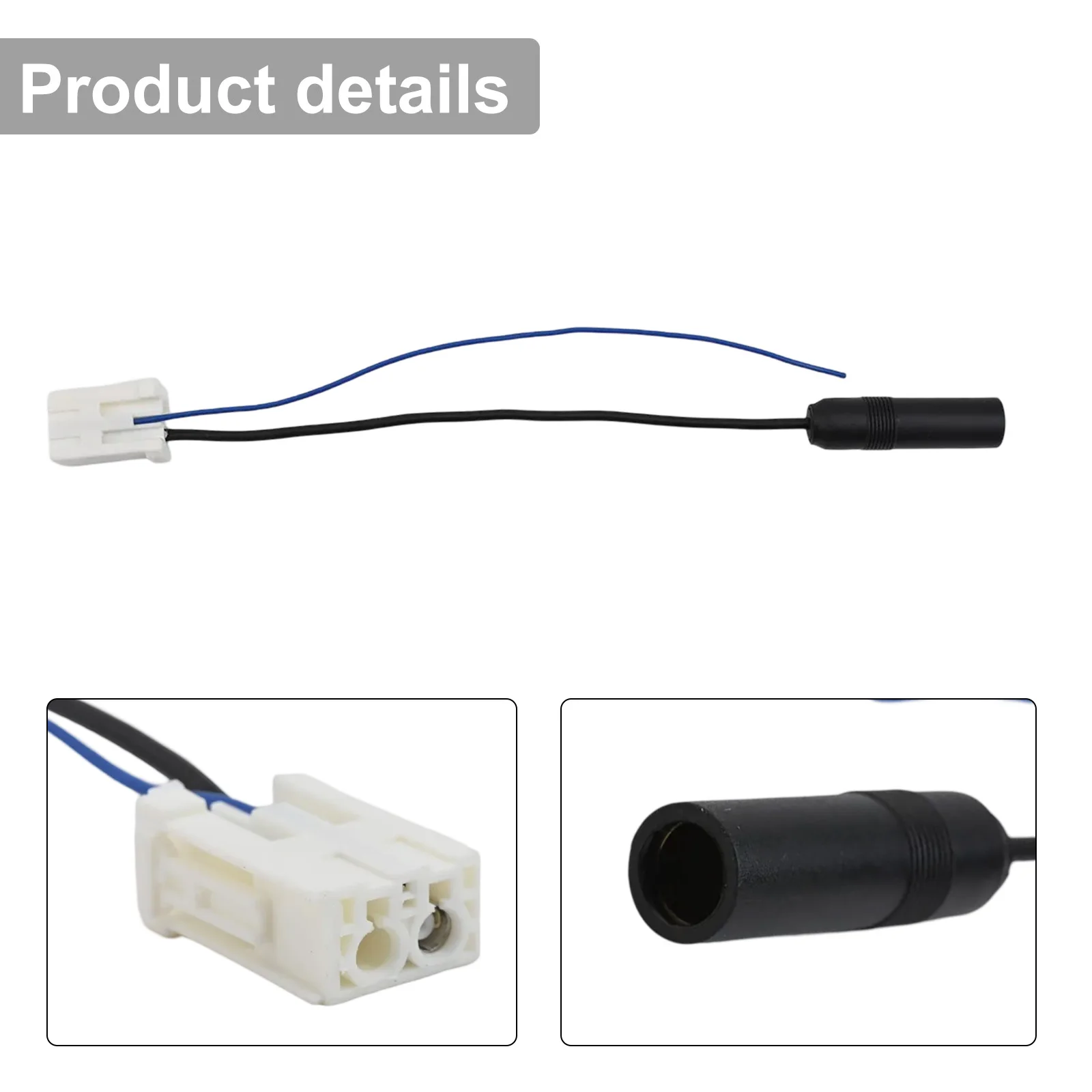 

Audio Cable Car Radio Antenna Adapter Car Truck For Camry (2012-UP) For Corolla (2012-UP) For Sequoia (2013-UP)