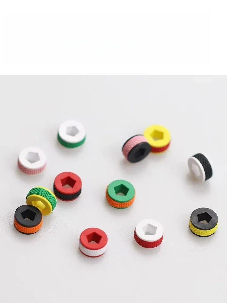 Quality  FKM Rubber Ring Watchband Crown For Richard Strap Loop RM67 Five Pointed Star Parts
