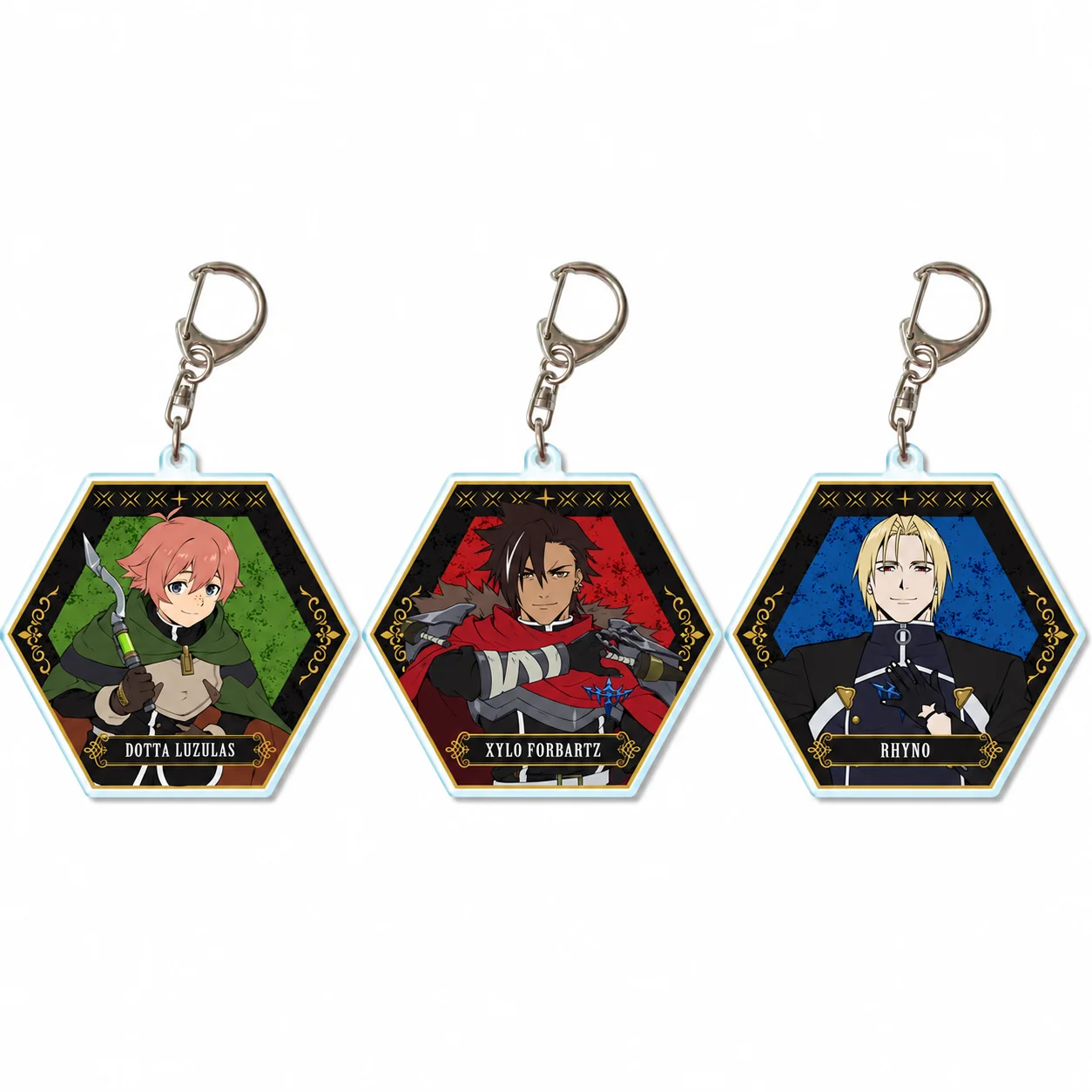 Sentenced to Be a Hero The Prison Records of Penal Hero Unit 9004 Anime Acrylic Standee Keychain Charm Key Ring Desk Decor Gifts