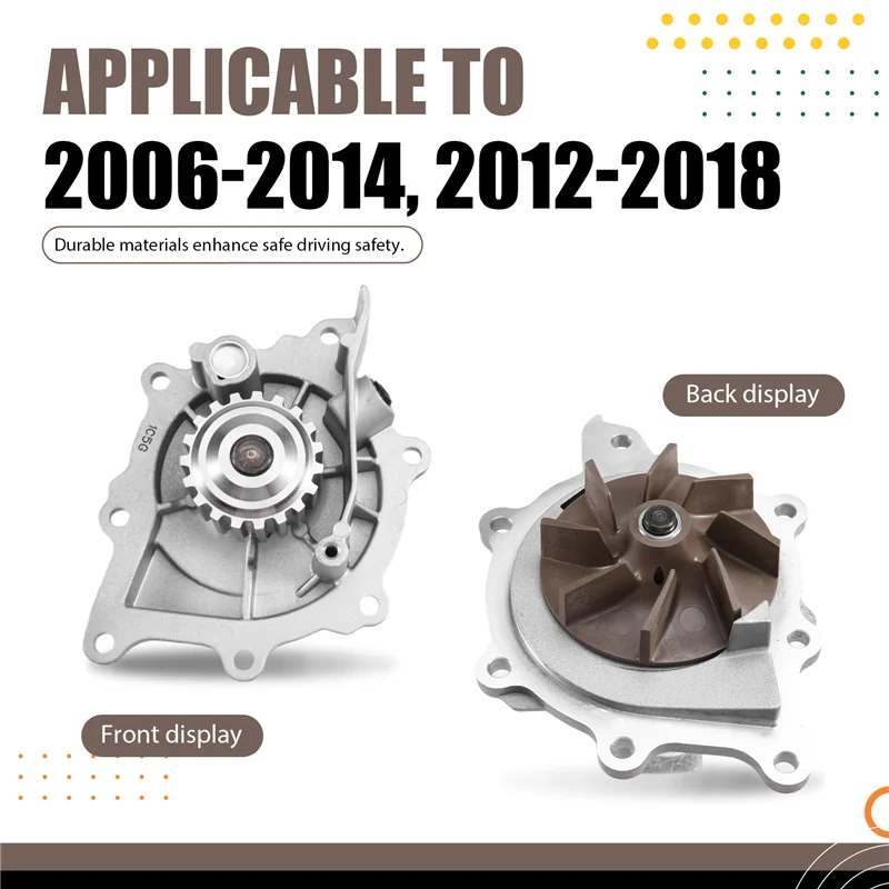 

Trending Water Pump LR011694 For Land Rover Freelander 2 Lr2 Range Rover Evoque DISCOVERY SPORT 2.2L