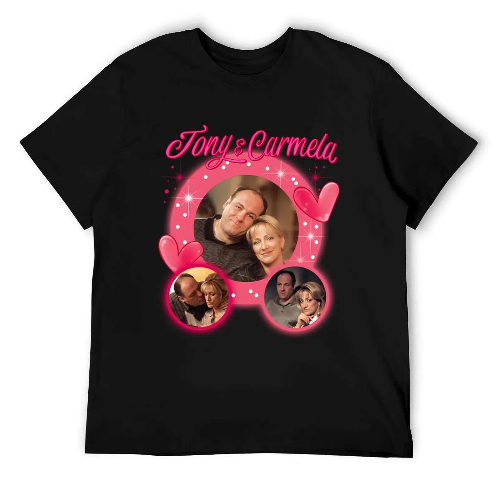 

Hard tony and carmela soprano \t T-Shirt graphic t shirts for man cotton tshirt 100% anime tshirt T-Shirt