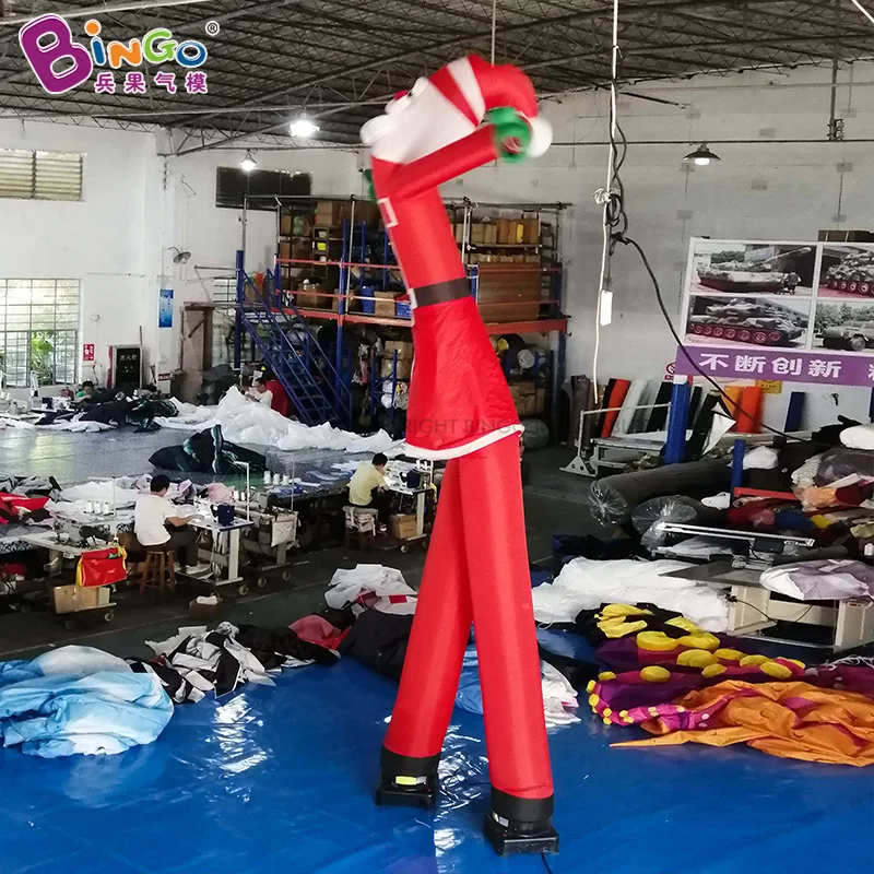 6mH Inflatable Christmas Air Dancer Inflatable ของเล่น Inflatable ตกแต่งคริสต์มาสกลางแจ้งสําหรับขาย-ของเล่น