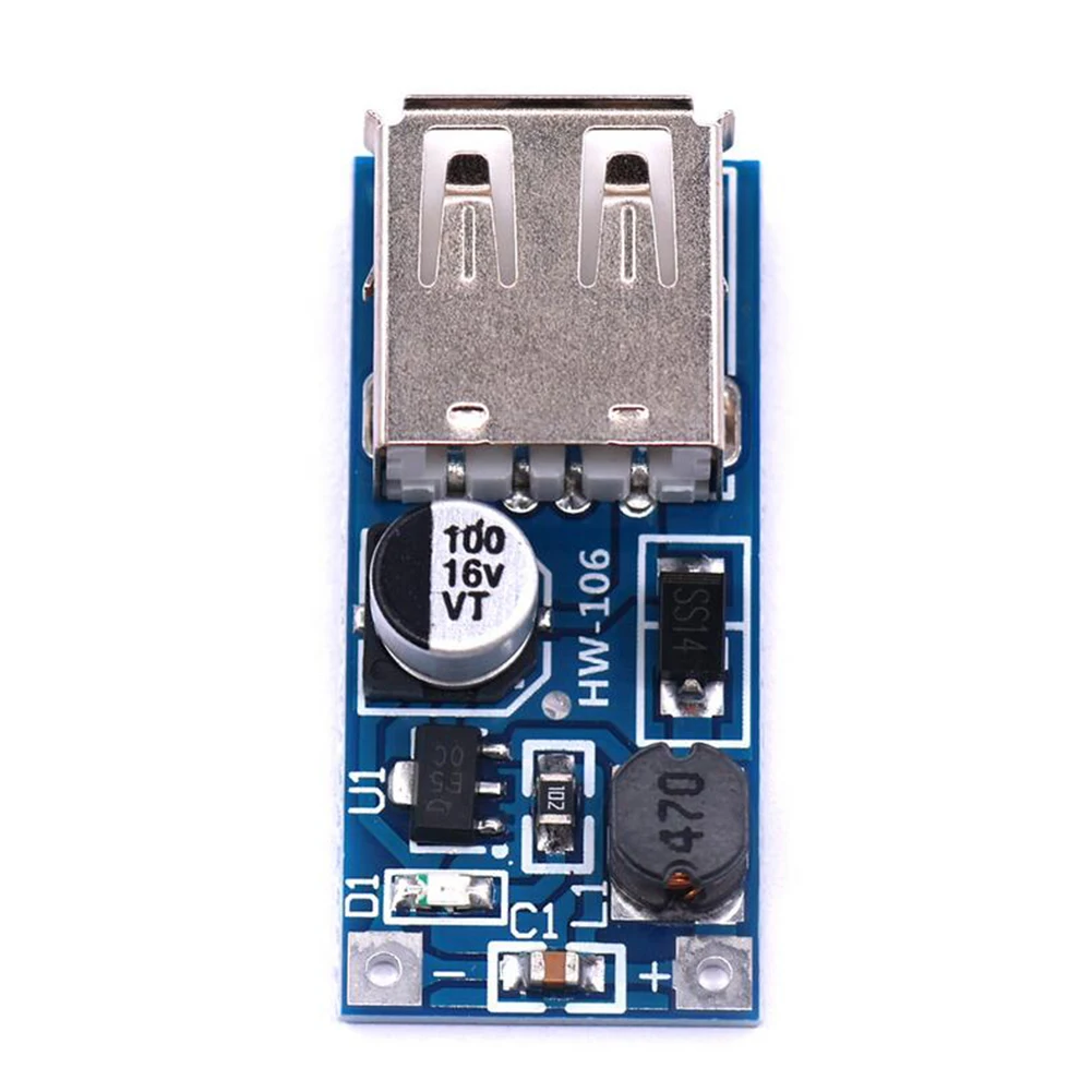 DC-DC Boost Power Supply Module 0.9V-5V To 5V Step Up Booster Power Supply Module High Efficiency Mini USB DC-DC Boost Converter