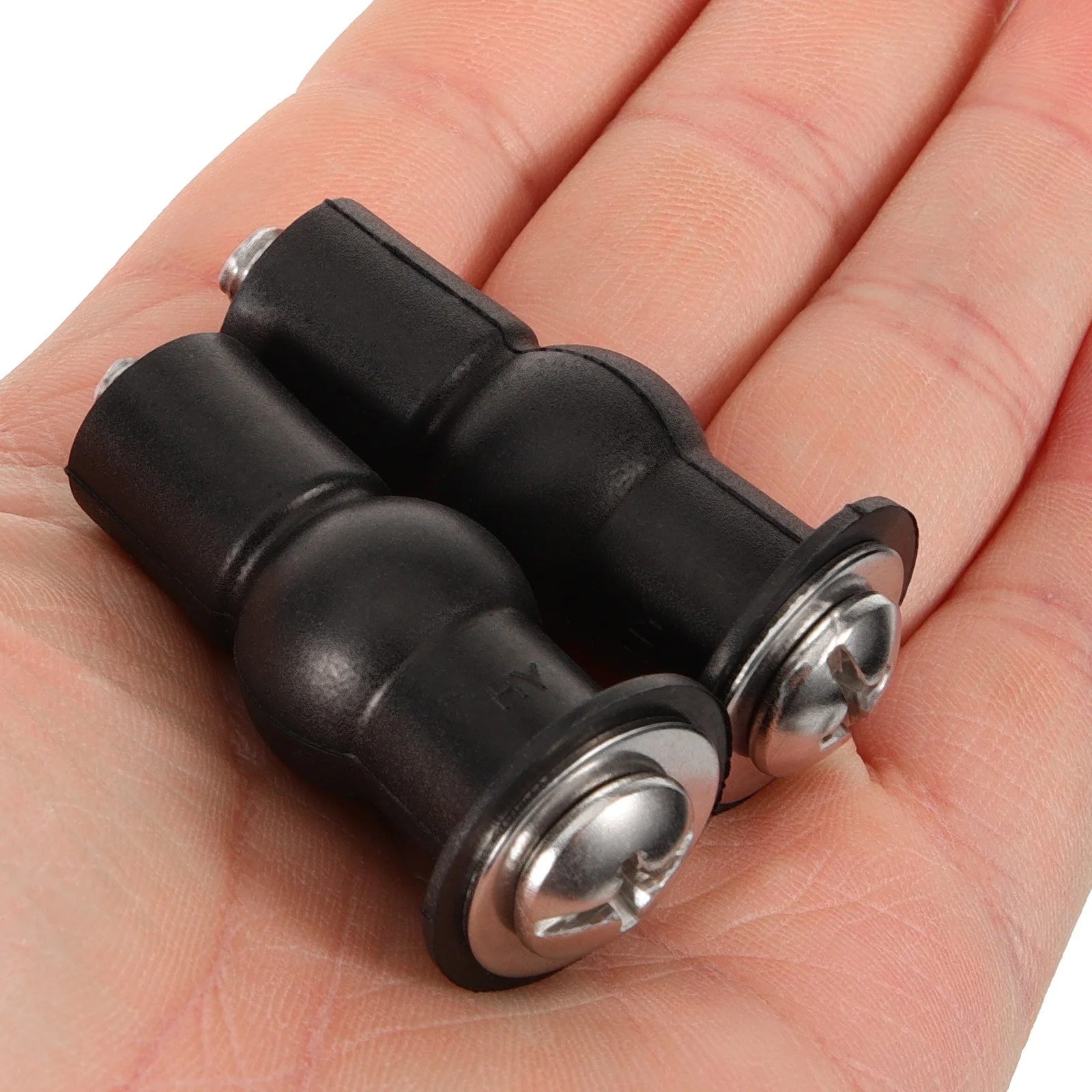 

2Pcs Toilet Seat Screw Universal Mounting Bolt Kit Rubber Seal Prevents Water Leakage Toilet Seat Repair Parts