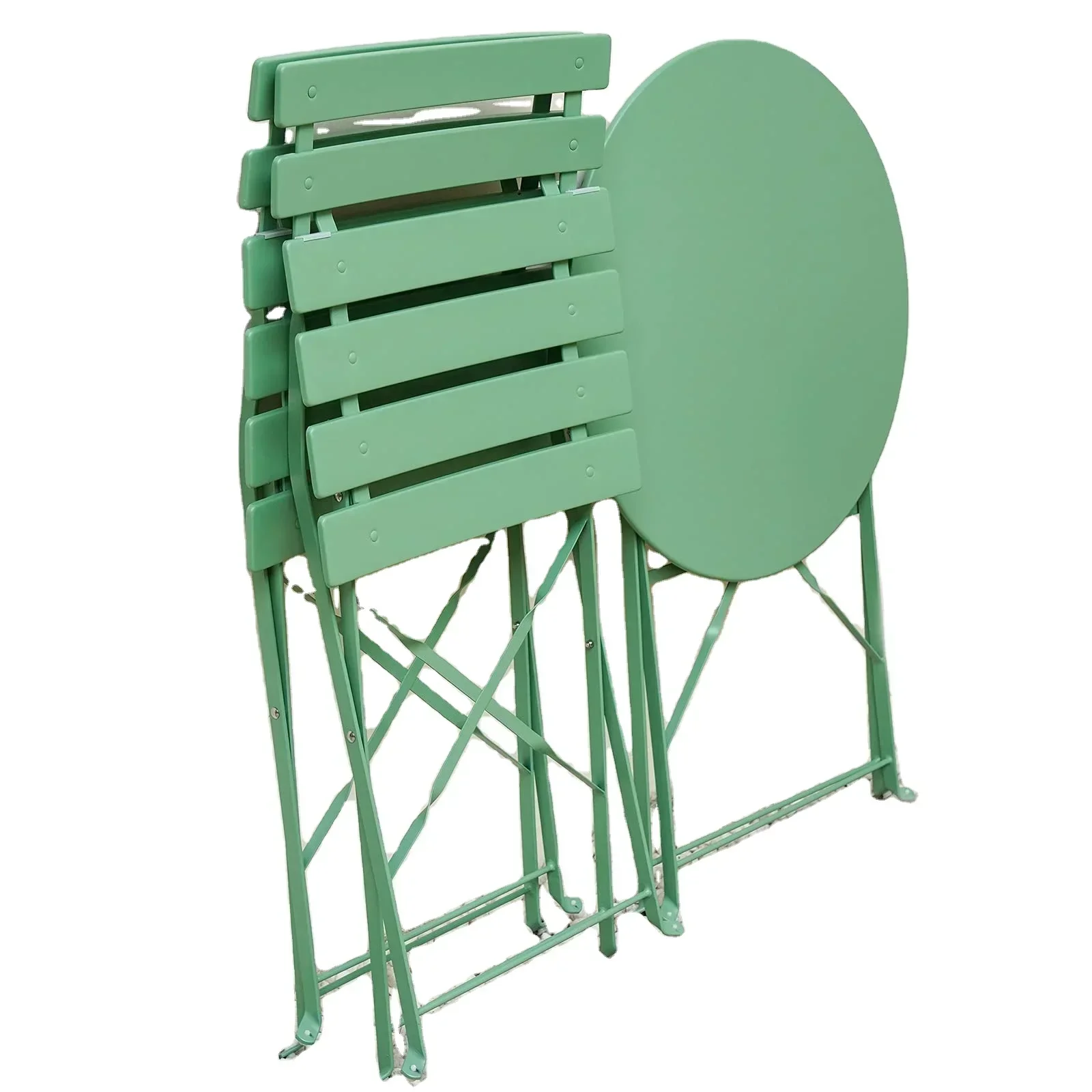 Metal Bistro Set Fo… - image