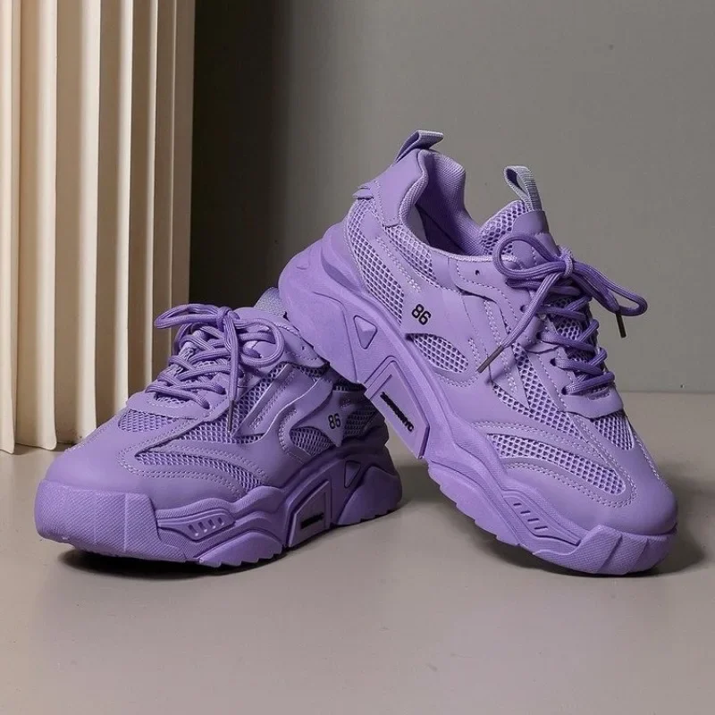 

Women's Shoes 2026 Fashion Breathable Sneakers Outdoor Non-slip Designer Shoes for Women Autumn Light Platform Sneakers Zapatos
