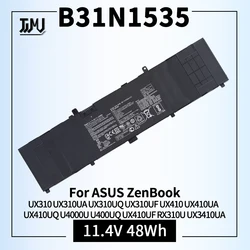 B31N1535 Laptop Battery Compatible with Asus ZenBook UX310 UX310UA UX310UQ UX310UF UX410 UX410UA UX3410UA UX410UQ U4000U U400UQ