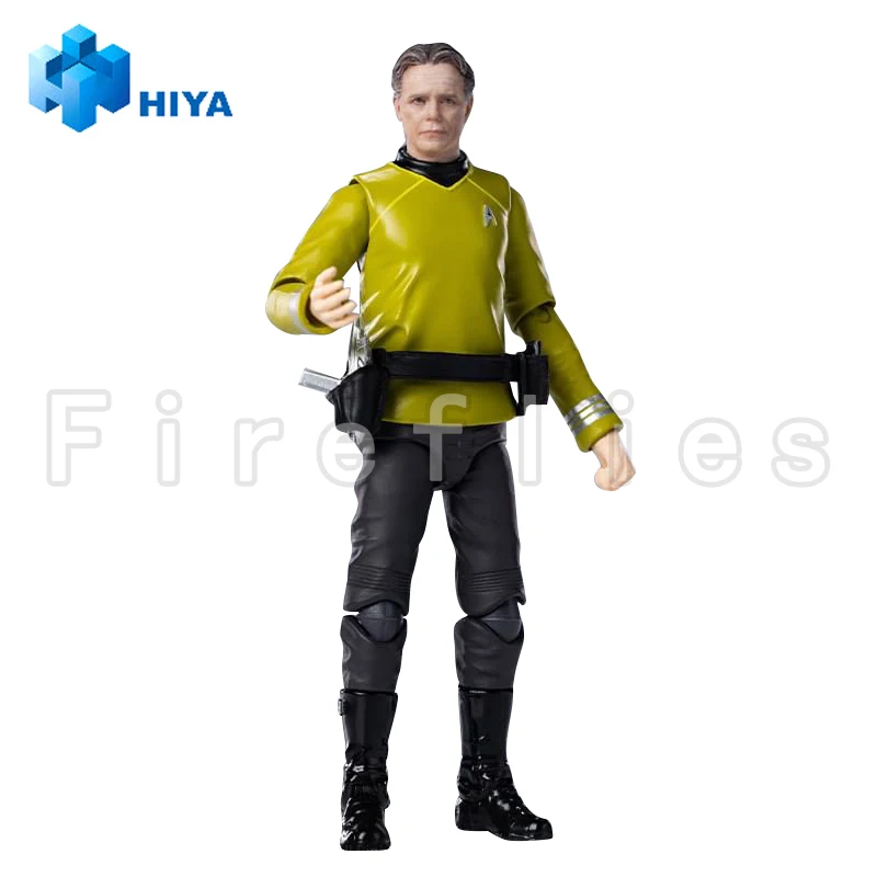 [Przedsprzedaż]1/18 HIYA 4 cale figurka wykwintna Mini seria STAR TREK 2009 szczupak Model postaci z anime zabawka