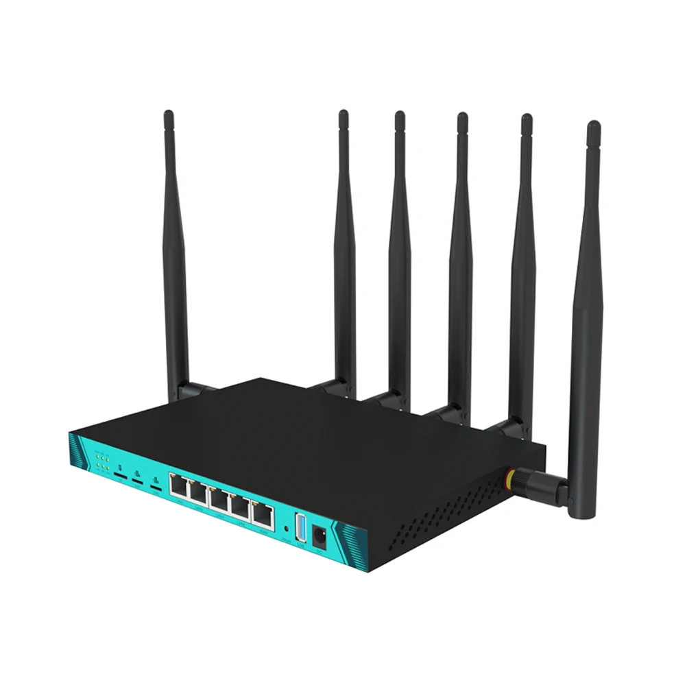 Zbtlink Gigabit LAN 4g Router Two SIM Card Multi-Mode Intelligent 1200Mbps 4G Dual Modem Openwrt CAT6 CAT4 Router Wifi