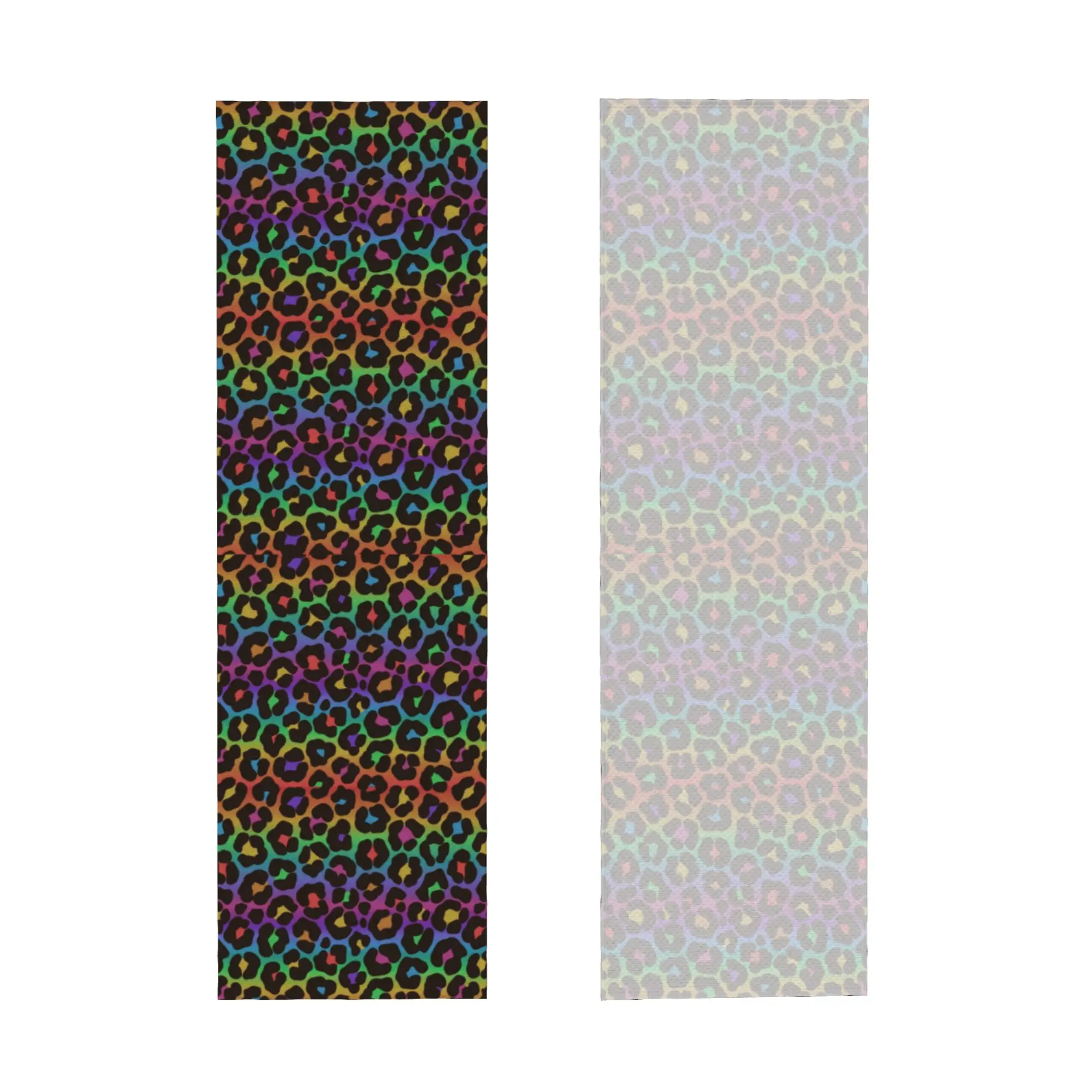 Rainbow Leopard Print Pattern Animal Spots Towel Quick Drying  Super Soft For Training Towels