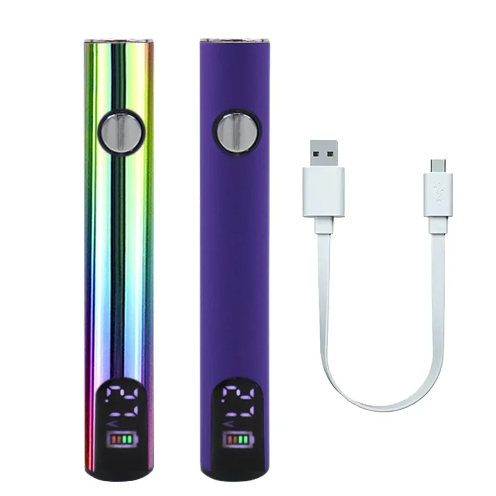 Digital 510 Electric Soldering Iron 510 Thread Battery Cart Pen Preheating Battery Three Level Voltage Adjustment Battery Pole