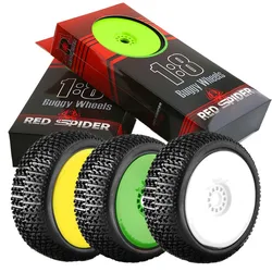 1/8 RC Racing Car Off Road Buggy Tires Wheel 17mm Hex Hubs 116mm *45mm for HSP Jingshang MP10 Feishen Hongnuo generic R81
