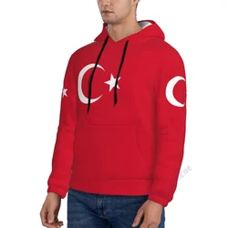 Custom Name TURKIYE Turkey 3D Country Flag Print Hoodie Men Sweatshirt Women Hip Hop Streetwear Tracksuit Clothing