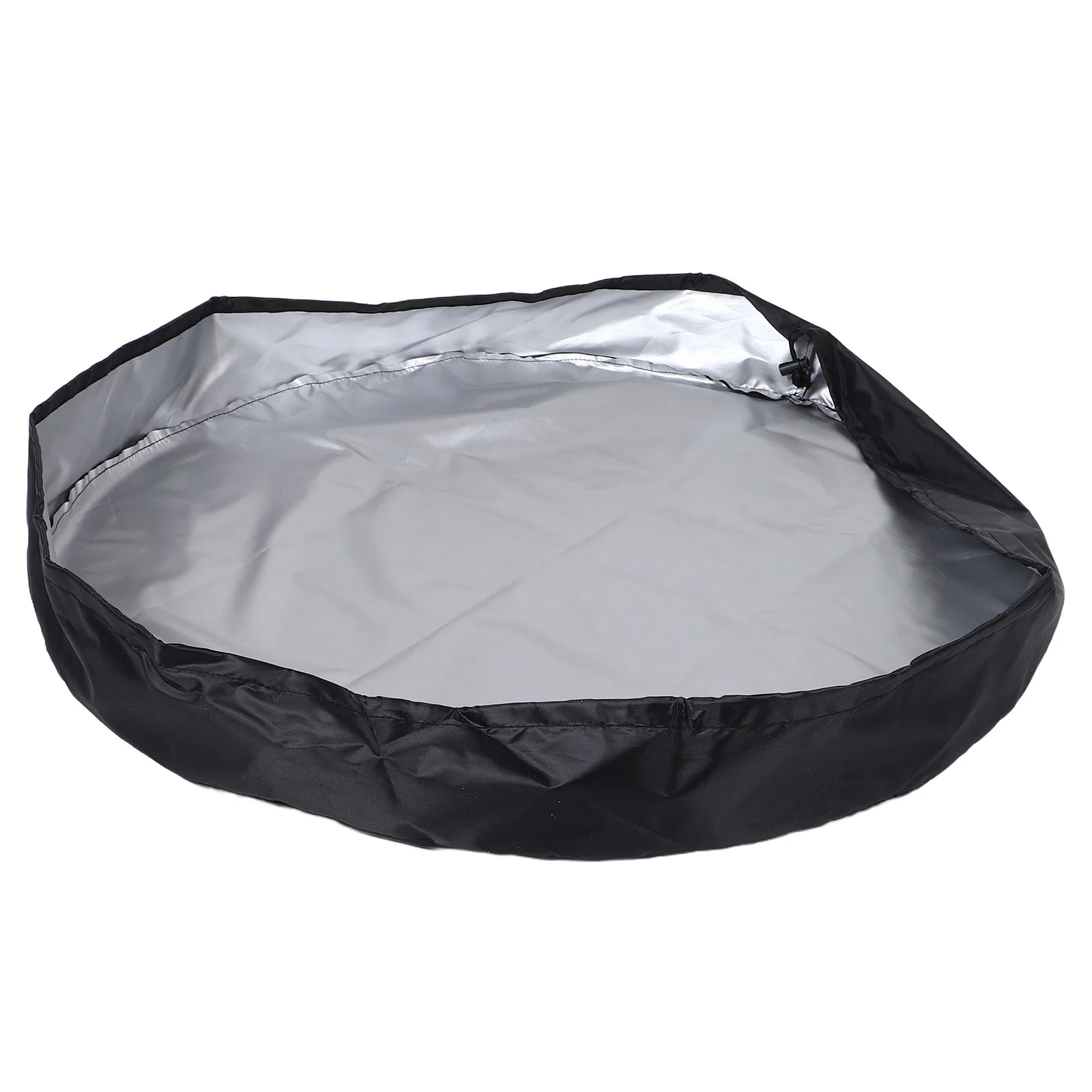 

Waterproof Outdoor Table Cover 210D Oxford Fabric Round Fit for Patio Garden Terrace Balcony Dust Wind Rain Protection Cover