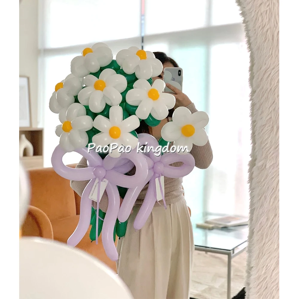 Neue Magische Ballon Blume Material Tasche Geburtstag Party DIY Hochzeit Dekoration Ballon Brautstrauß Zu Liefert Foto Geschenk