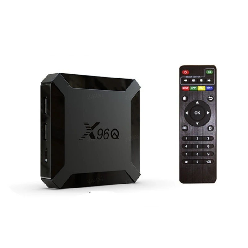 X96Q TV Box Android 10 2.4G Wifi Smart TV BOX Allwinner H313 رباعي النواة 2GB 16GB 4K مشغل الوسائط استقبال Andriod Set Top Box