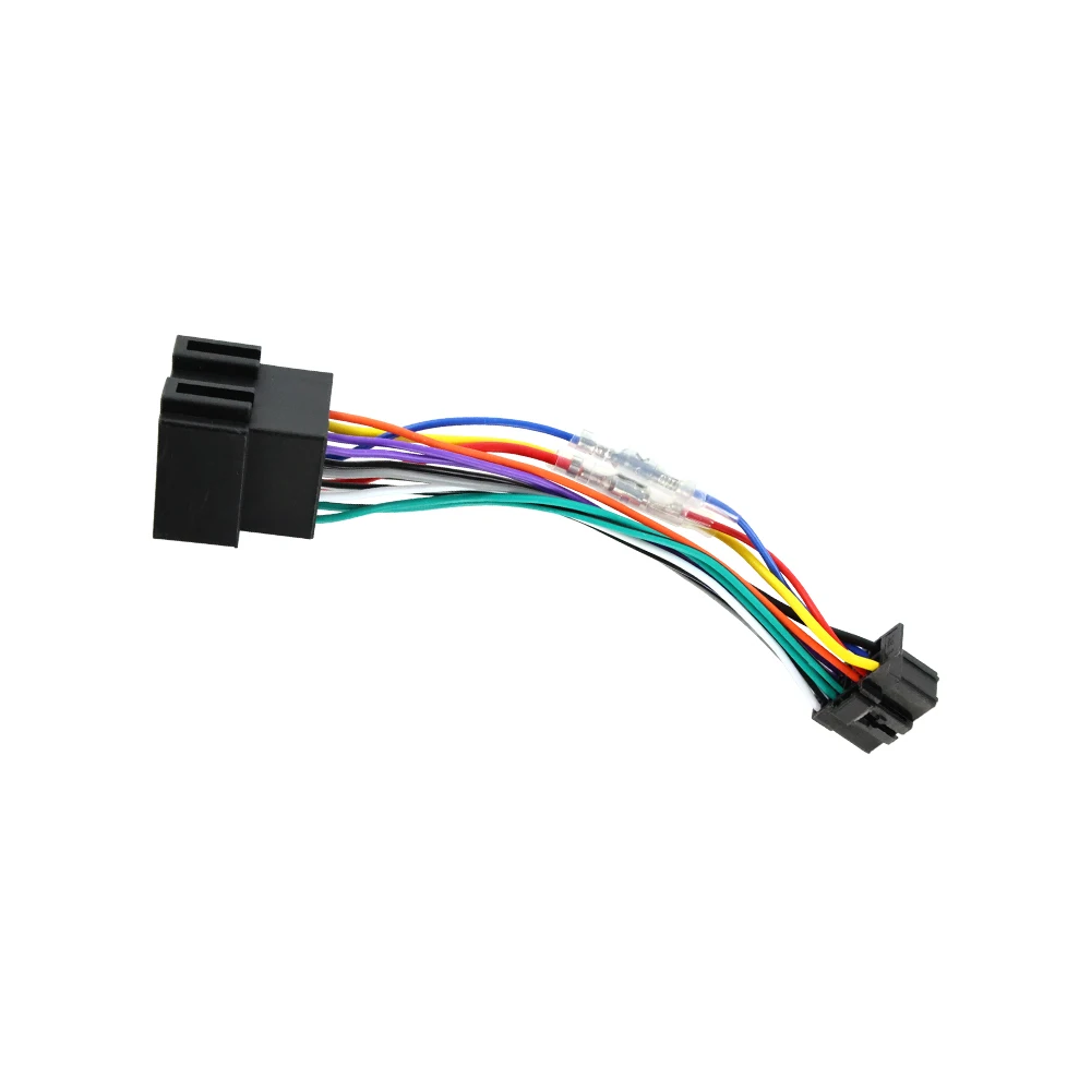 MEKEDE 16 دبوس راديو السيارة ISO الأسلاك تسخير موصل PI100 لبايونير 2003-on 2024 سلك السيارة مهائي كابلات #2