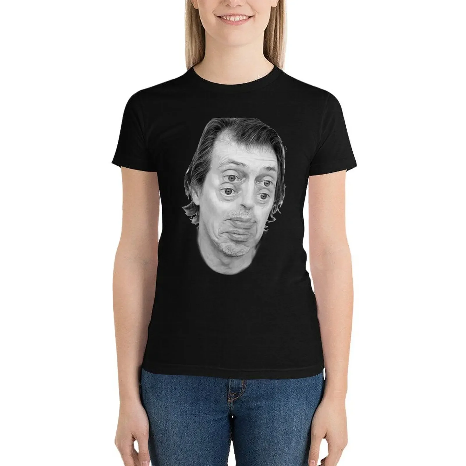 

Steve Buscemi Eyes T-Shirt tees shirts graphic tees cotton t shirts Women