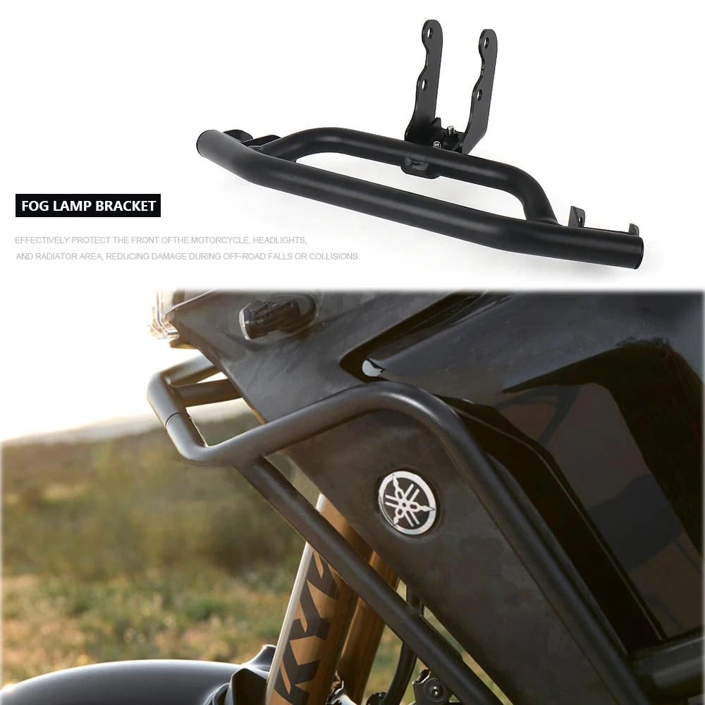 Supports de fixation pour phares antibrouillard LED auxiliaires pour moto Yamaha Tenere700 Tenere 700 World Raid, accessoires pour phares antibrouillard