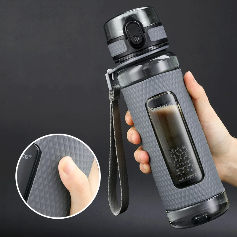 Sport Water Bottles BPA Free Portable Gym Anti-fall Leak-proof Large Capacity Fitness Kettle Tritan Plastic Drink Bottle