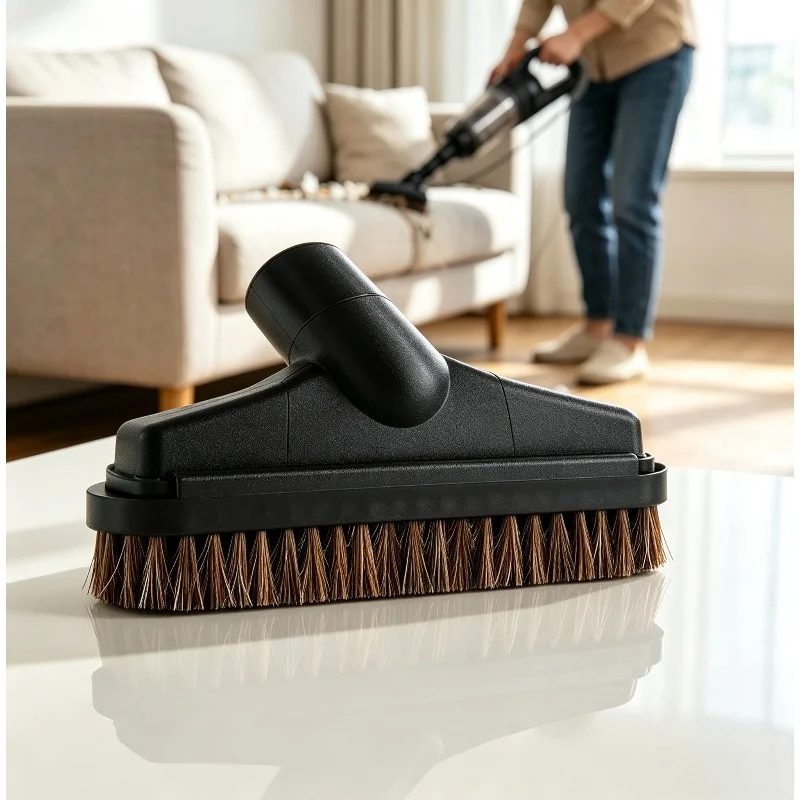 Suitable for various 32mm inner diameter vacuum cleaner accessories, sofa suction nozzle brush head horsehair small square brush