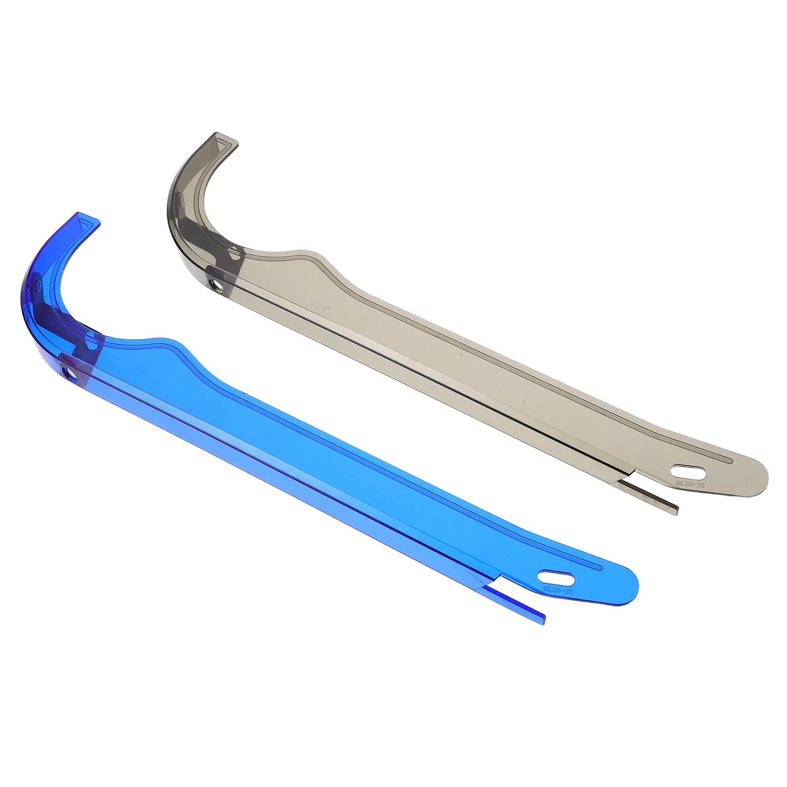 2 قطعة سلسلة دراجات الحرس غطاء بلاستيكي شفاف مقاوم للزيت لاستبدال سلسلة الدراجة الطريق الجبلية حامي دراجة Oilproof الحرس