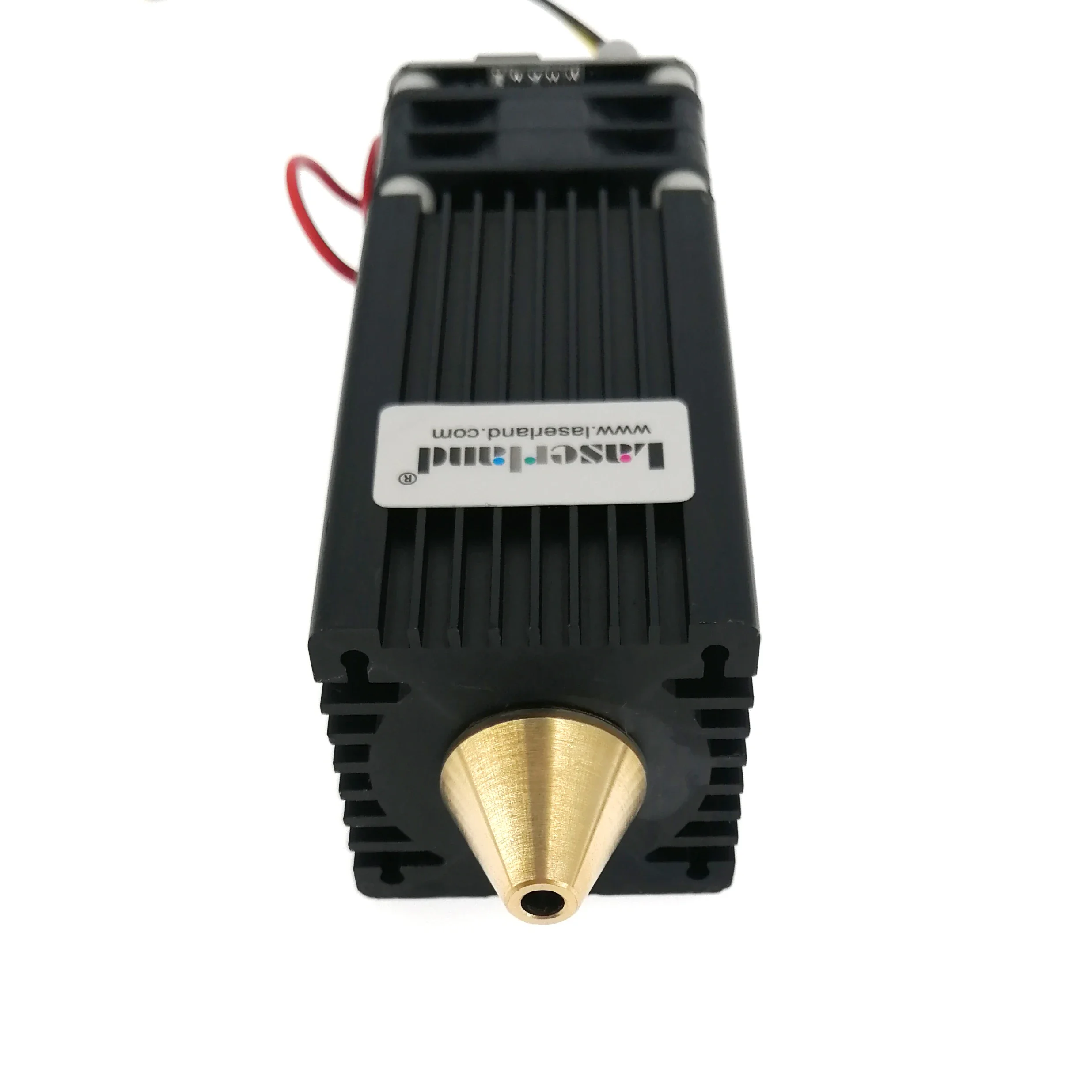 Il modulo Laser blu incisione Laserland 6W 450nm incide su acciaio inossidabile