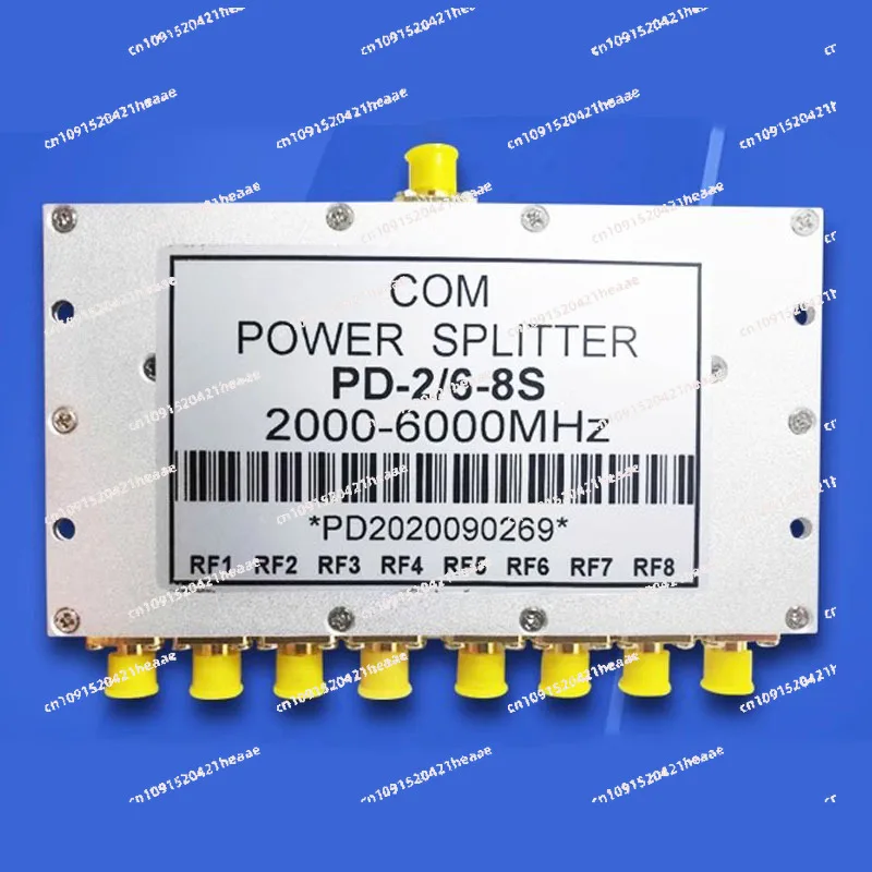 

Suitable for Power divider 2.4 5.8G WiFi full frequency combiner 2-6G broadband SMA microstrip