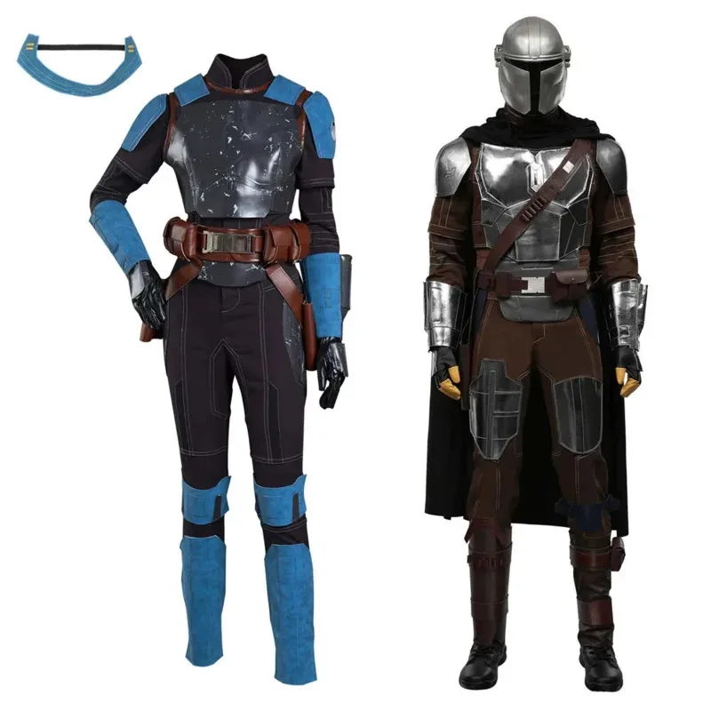 Bo Katan Kryze 931ASZD4 Din Djarin disfraz Cosplay mono capa hombre mujer fiesta de Halloween ropa de juego de rol traje adulto