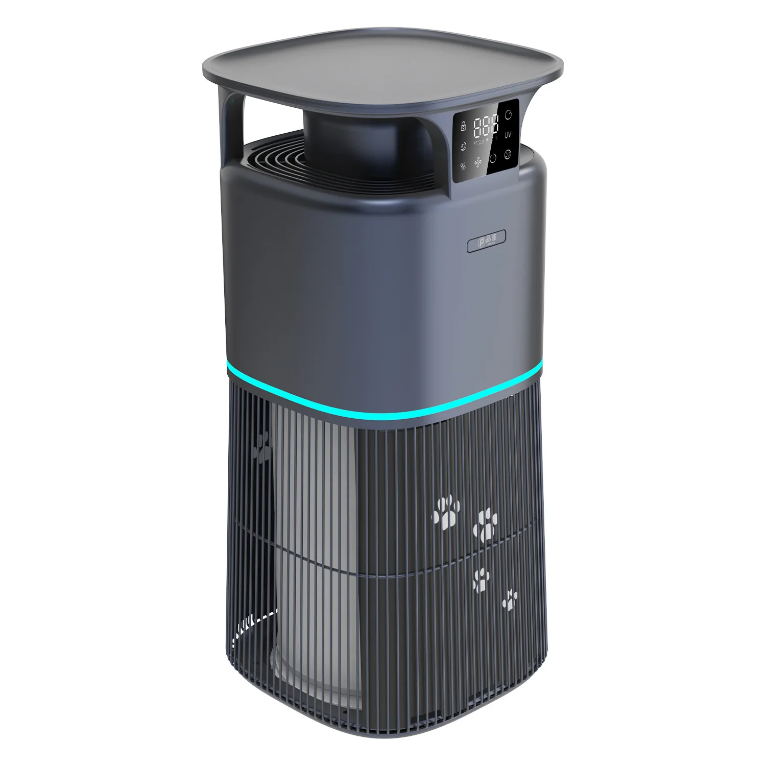 Подходит для очистителя воздуха для домашних животных с отрицательными ионами, Wi-Fi, бытовой фильтр формальдегида PM2,5, хиппа, настраиваемый