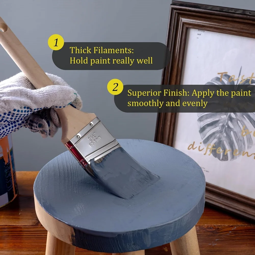 

A95I-Mister Rui-Набор кистей для рисования-комплект из 4 угловых кистей для отделки шкафа и настенной живописи для масла, латекса, синтетической щетины