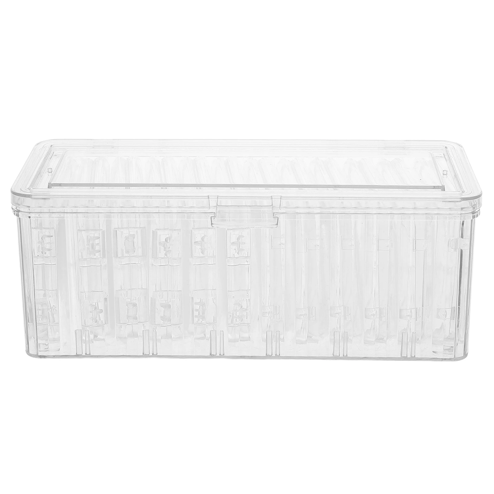 

Jewelry Storage Box Portable Holder Anti-tarnish Boxes for Clear Bracelet Earrings Travel Organizer Case Transparent Acrylic
