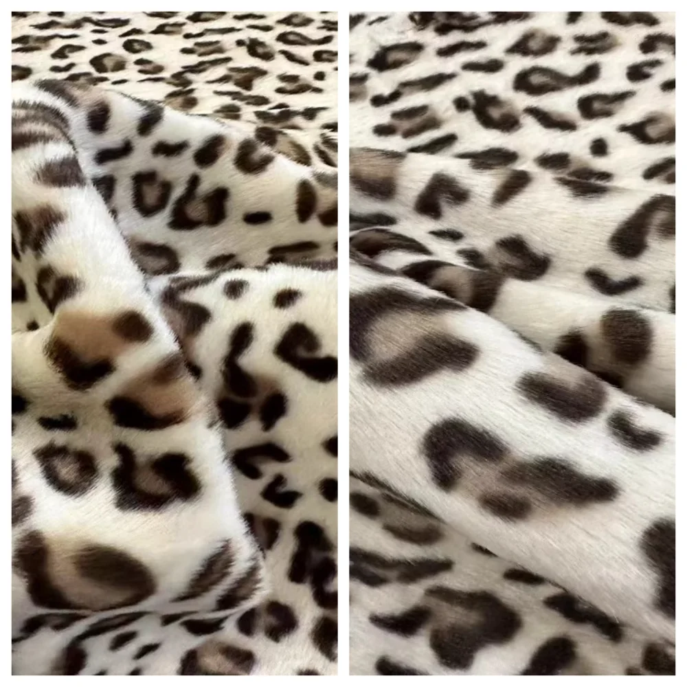 

Imitation Mink Fur Plush Fabric for Clothing Hats Photography Background Performance Toys Handicrafts Diy Sewing Cloth