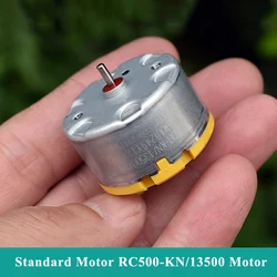 S.M.C RC500-KN/13500 Micro 500 Motor DC 6V-12V 5400RPM Mini 32mm Diameter Round Motor DIY Home Sweeper Robot Fragrance Machine