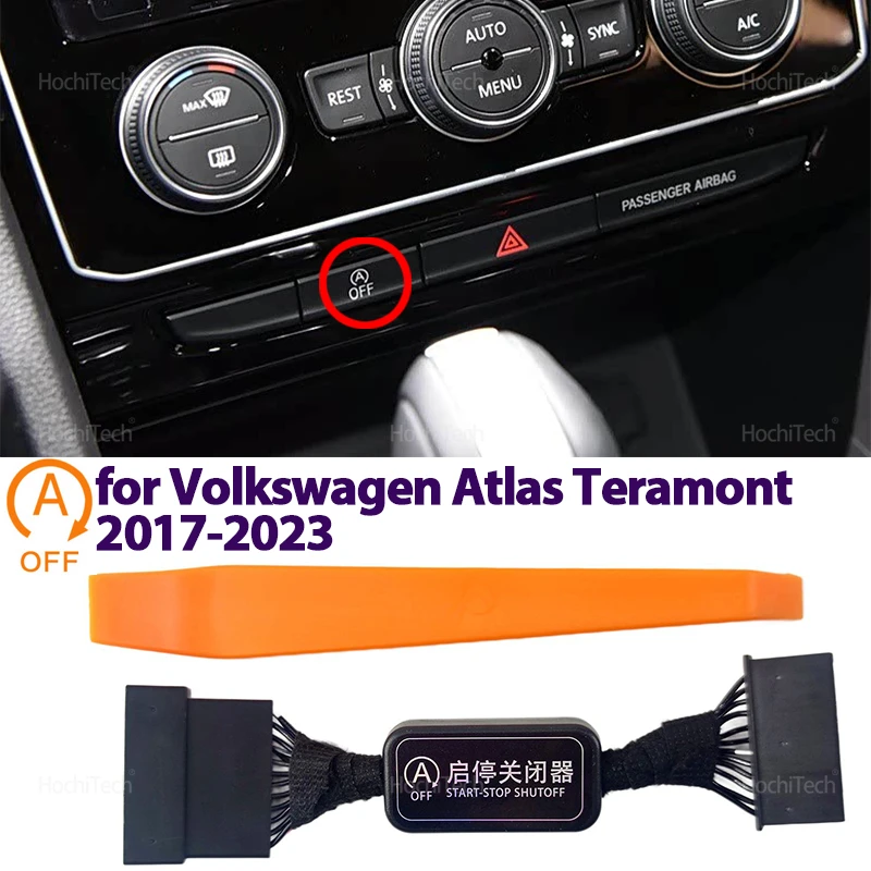 Sistema de arranque y parada automática para coche, eliminador de cancelación, enchufe del sensor para Volkswagen Atlas Teramont 2017-2021 2022 2023