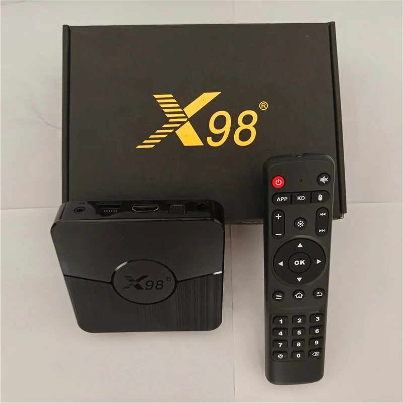 X98 Plus Smart TV Box Amlogic S905W2 Android 11 4G 64GB مشغل الوسائط دعم H.265 AV1 Dual Wifi BT5.0 Set Top box PK X98 MINI #5