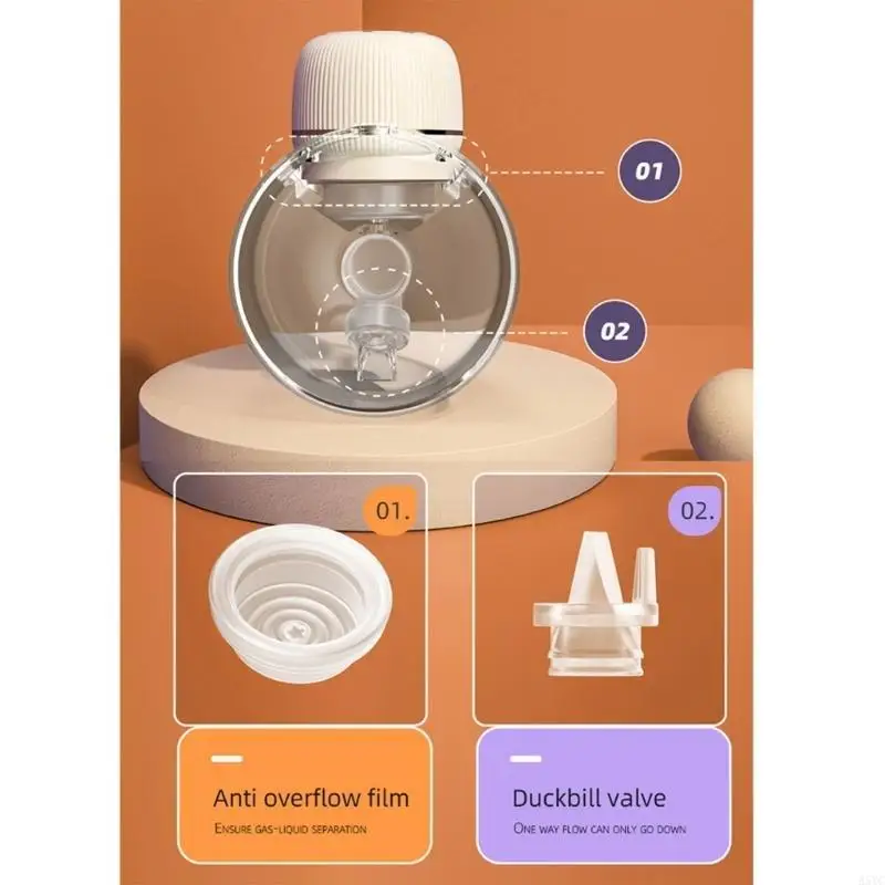 مضخة الثدي A5YC التي يمكن ارتداؤها، مضخة التدليك الأوتوماتيكية، مضخة التغذية الكهربائية #2