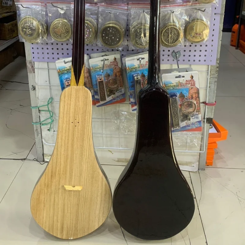 90CM Kumzi Handmade Xinjiang Komuz Adult Stage Performance Dancing 3 Stringed Plucked Instrument Traditional Folk Ethnic Kumzi