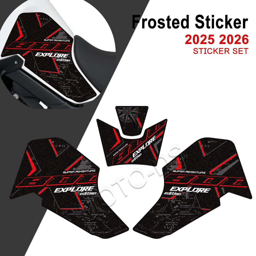 2025 2026 Motorcycle For Kove 800X 800 X TOURING GT Tank Pad Cap Grips Gas Fuel Knee Body Stickers Decals Protection