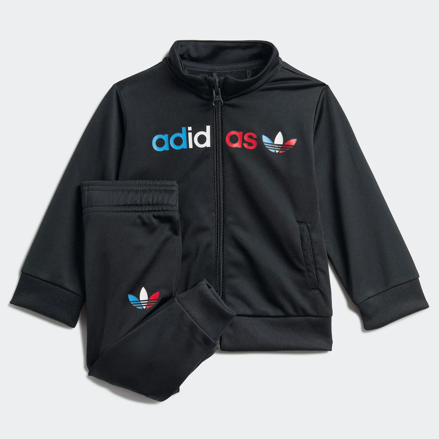 Conjunto de chaqueta y pantalones para bebé Adidas Genuine Clover GN7420