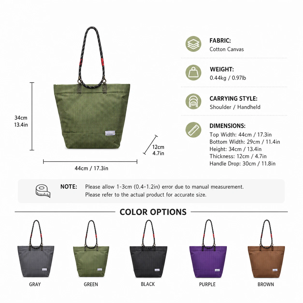 Women Tote Organizer Bag Casual Lightweight Shoulder Tote Large Capacity Phone Bag Drawstring Sport Gym