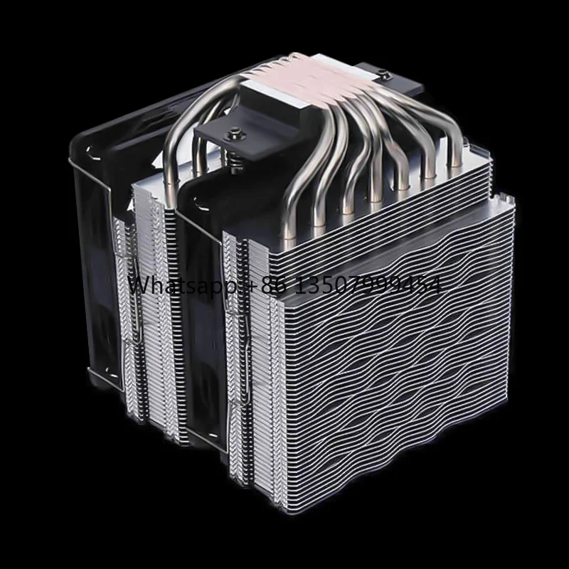 

Argb Dual Tower CPU Cooler Pwm 12v Air Fan Lga 1700 Am5 Processor Cooling Heatsink Overclocking CPU Fan for Better Cooling