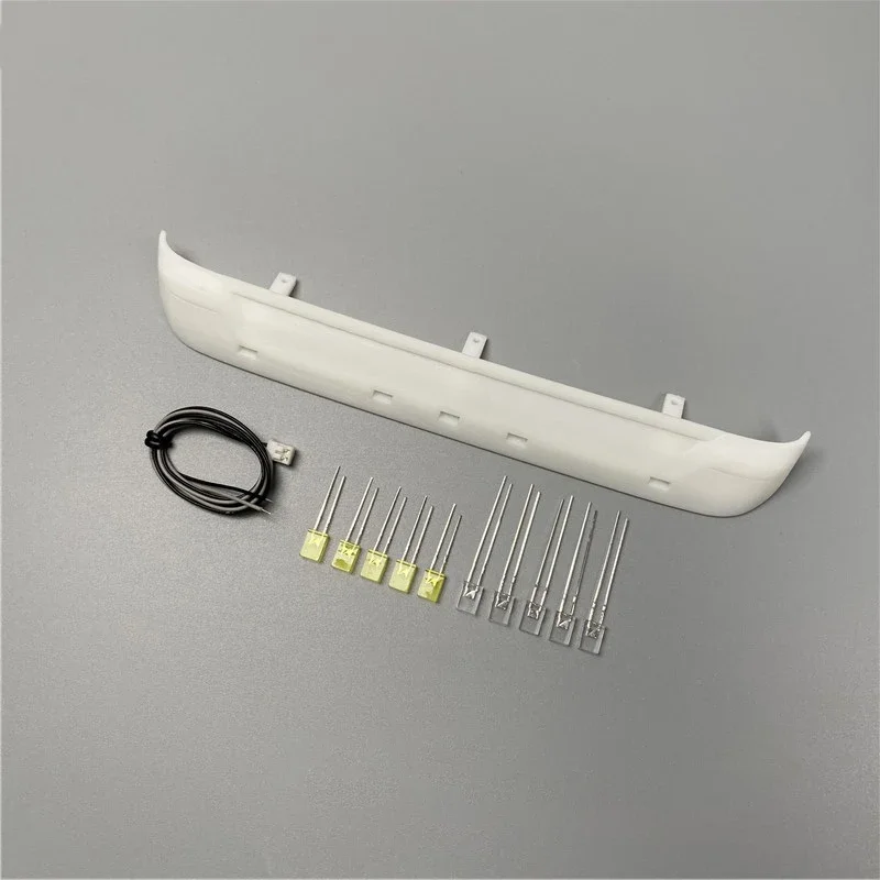 Simulation Sun Visor LED Roof Lights 1/14 for Tamiya RC Truck Tipper for SCANIA 770S R620 for VOLVO FH16 ACTROS AROCS Car