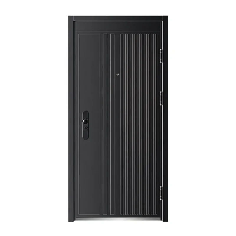 

Latest Designs Hot Sale Steel Entrance Door Single Gate Door Security Doors for House Villa
